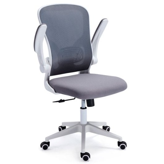 Adec Lexi Silla de Oficina Giratoria con Altura Regulable Gris/blanco