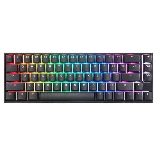 Ducky Mecha Pro SF Teclado Mecânico RGB Black MX Speed Silver (PT)