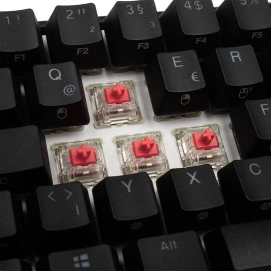 Ducky Mecha Pro SF Teclado Mecânico RGB Black MX Speed Silver (PT)
