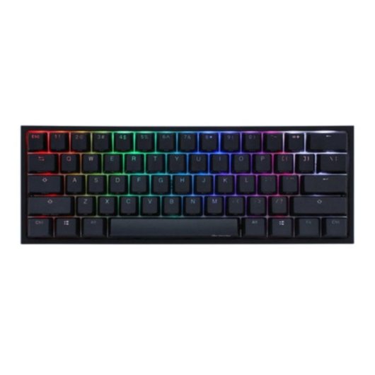 Ducky ONE 2 Pro 60% Teclado Mecânico RGB Classic MX Red Silent (PT)