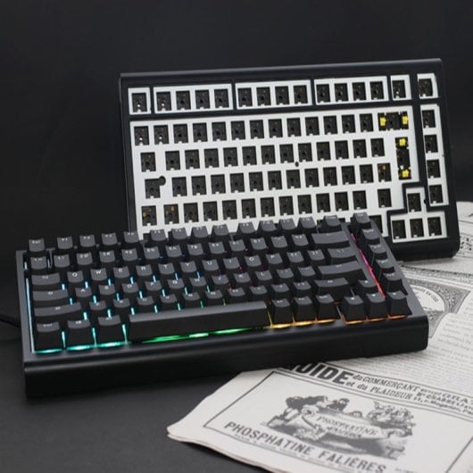 Ducky Tinker75 RGB Black MX Red Speed (PT)