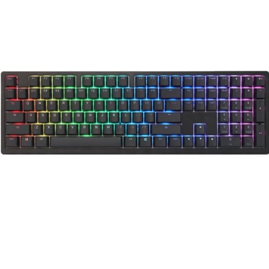Ducky Zero 6108 100% Teclado Mecânico Blue Classic Black RGB (PT)
