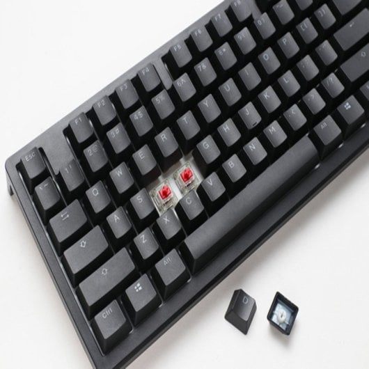Ducky Zero 6108 100% Teclado Mecânico Blue Classic Black RGB (PT)