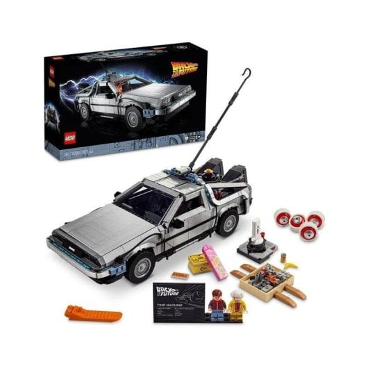 LEGO Icons Maschine der Zeit Zurück in die Zukunft 10300 1872 Teile
