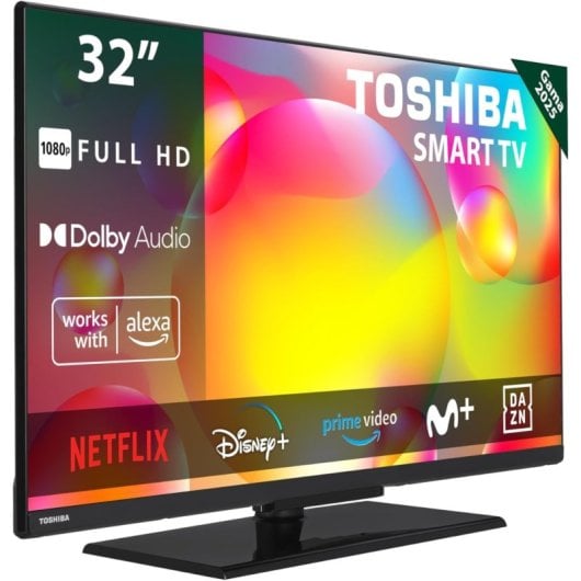 Téléviseur intelligent Toshiba 32LV3463DG 32" LED FullHD HDR10 Dolby Audio