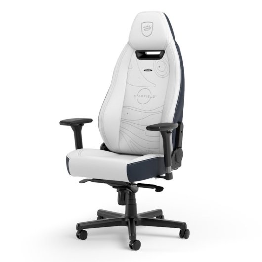 Chaise de jeu blanche Noblechairs LEGEND Starfield Edition