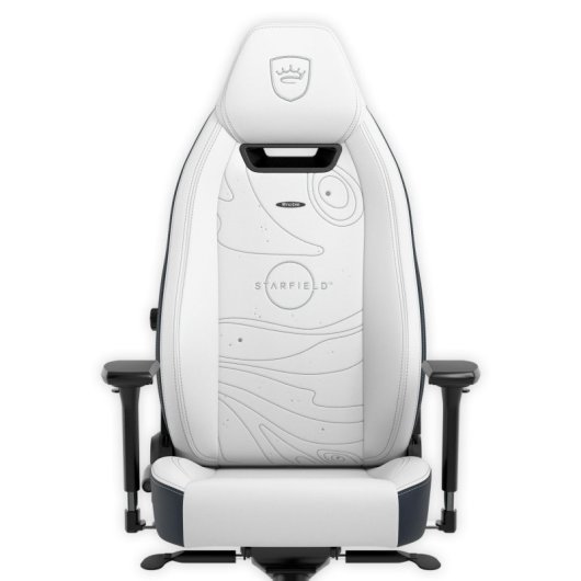 Chaise de jeu blanche Noblechairs LEGEND Starfield Edition