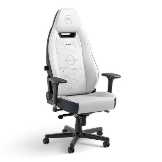 Chaise de jeu blanche Noblechairs LEGEND Starfield Edition