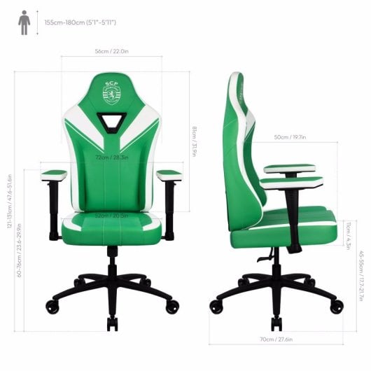 ThunderX3 EAZE Cadeira Gaming Edição SCP