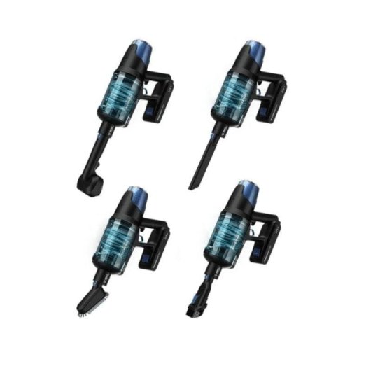 Cecotec Conga Rockstar 8500 Infinity ErgoWet Animal T Aspirador Escoba 4 en 1 680W Negro/azul