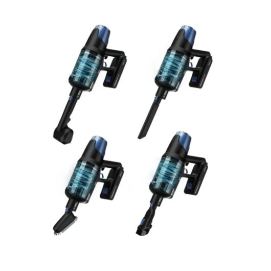 Cecotec Conga Rockstar 8500 Infinity Ergowet Animal Turbo T Aspirador Vertical 680W 4 em 1 Preto/Azul