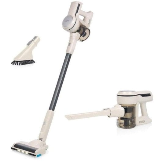 Aspirador sem Fio Princess 339380 140W 30min Escova LED Filtro HEPA Capacidade 0,6L