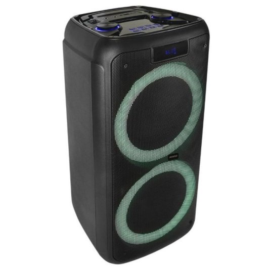 Infiniton Party EQ20 Altavoz Portátil Bluetooth 180W con Luz LED Negro
