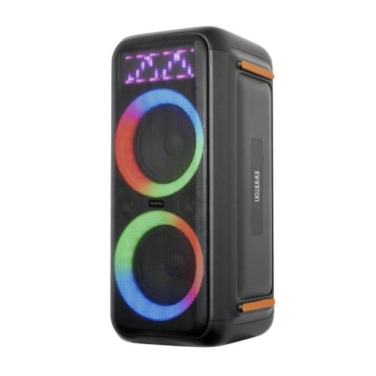 Infiniton Party EQ60 Altavoz Portátil Bluetooth 900W Luz LED Negro