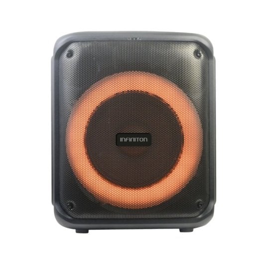 Infiniton Party EQ07 Altavoz Portátil Bluetooth 70W con Luz LED Negro