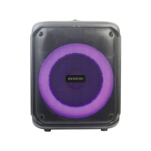 Infiniton Party EQ07 Altavoz Portátil Bluetooth 70W con Luz LED Negro