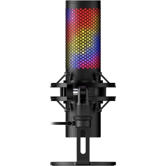 Microfono per streaming HyperX QuadCast 2 S RGB a condensatore USB nero