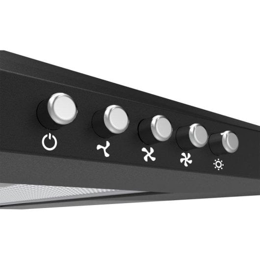 Dunstabzugshaube Ciarra AW6201B Umluft/Abluft 60cm LED Schwarz A++