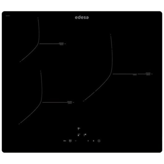 Edesa EIT-6328 R Placa de Inducción 7100W 3 Zonas 59cm Negro