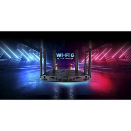 Acer Predator Connect W6x Router WiFi 6 Doble Banda AX6000 MU-MIMO 4x4