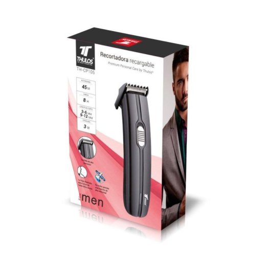 Thulos TH-CP105 Aparador de Cabelo Recarregável Preto