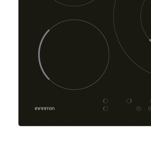 Infiniton IND3BK8G32 Placa de Inducción 3 Zonas 9 Niveles 8000W 59cm Negro