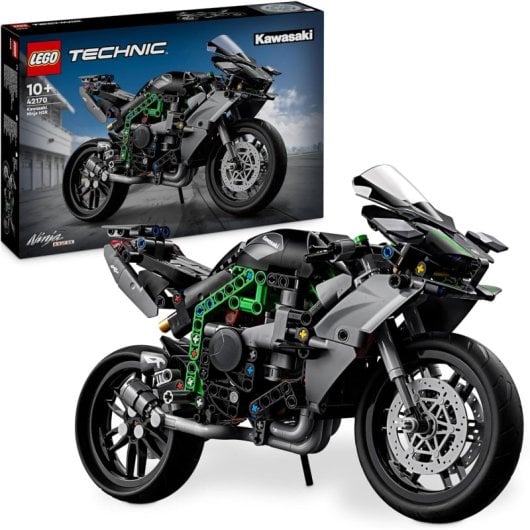 LEGO Technic Moto Kawasaki Ninja H2R 42170 643 pièces