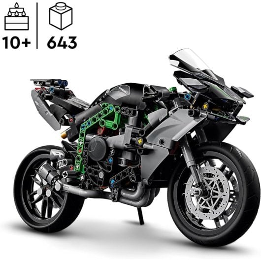 LEGO Technic Moto Kawasaki Ninja H2R 42170 643 pièces