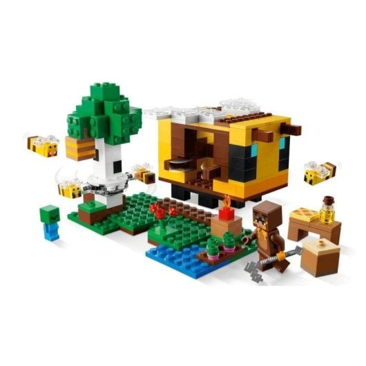 LEGO Minecraft La Cabaña-Abeja 21241 254 piezas