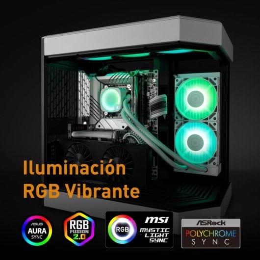 Wasserkühler CPU EKWB AIO Nucleus CR360 Lux D-RGB - Weiß