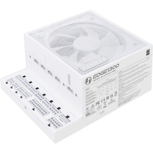 Lian-Li EDGE 1300 ATX 3.1 PCIe 5.1 White 1300W 80 Plus Platinum Modular