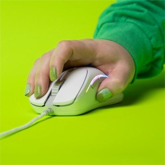 Glorious Model D 2 Wired Rato Gaming Ótico USB 26000 DPI Branco