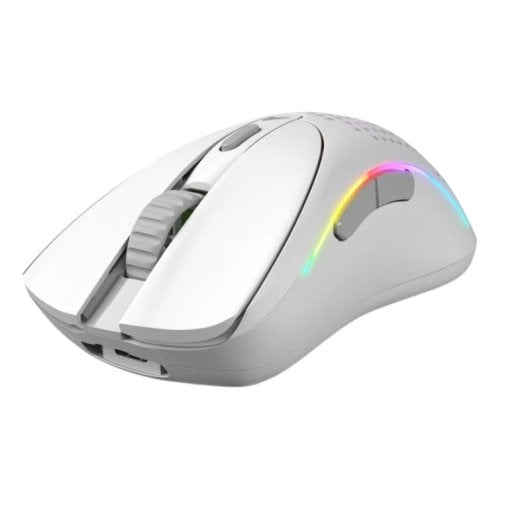 Glorious Model D 2 Wireless Rato Gaming Sem Fios 2.4GHz / Bluetooth 26000 DPI Branco