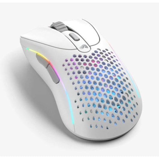 Glorious Model D 2 Wireless Rato Gaming Sem Fios 2.4GHz / Bluetooth 26000 DPI Branco