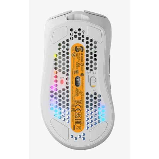 Glorious Model D 2 Wireless Rato Gaming Sem Fios 2.4GHz / Bluetooth 26000 DPI Branco