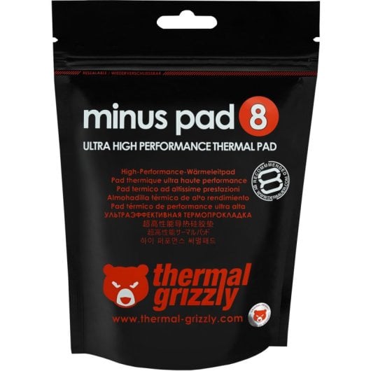 Thermal Grizzly Minus Pad 8 Almohadilla Térmica 30x30x0.5mm