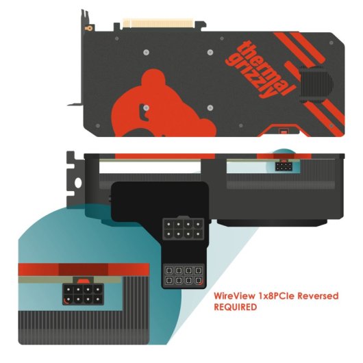 Thermal Grizzly WireView GPU 1x 8-Pin PCIe Reverse