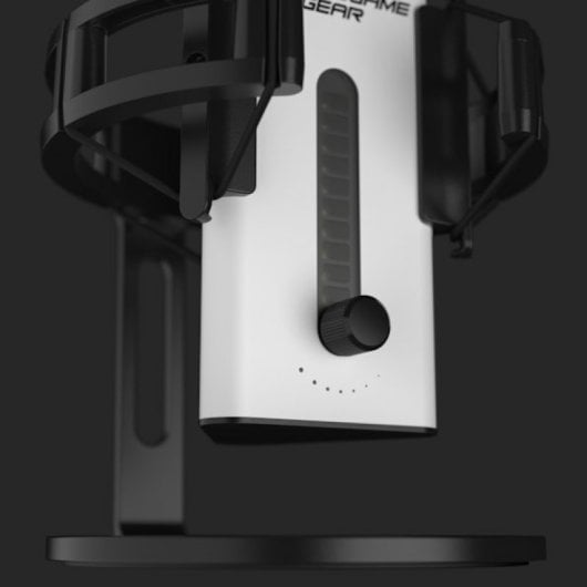 Endgame Gear XSTRM Micrófono USB con Iluminación RGB y Cancelación de Ruido AI Blanco