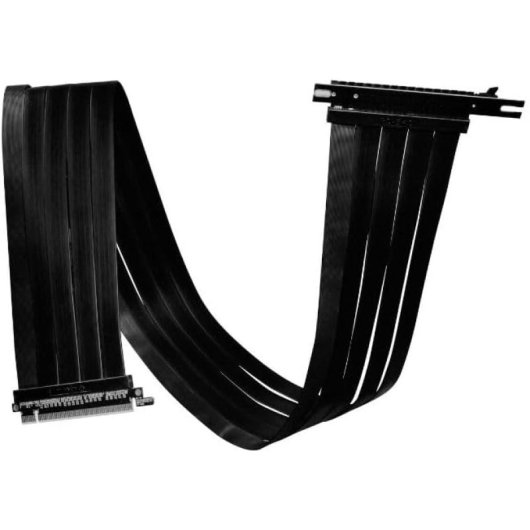 Lian-Li Riser PCI-e 600 PCIe x4 Riser-Kabel, 60 cm, Schwarz