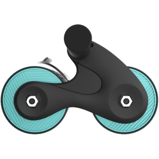 Cecotec Drumfit AB Fit Roda para Abdominais com Rebote Automático e Tapete Acolchoado Azul