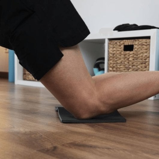 Cecotec Drumfit AB Fit Roda para Abdominais com Rebote Automático e Tapete Acolchoado Azul