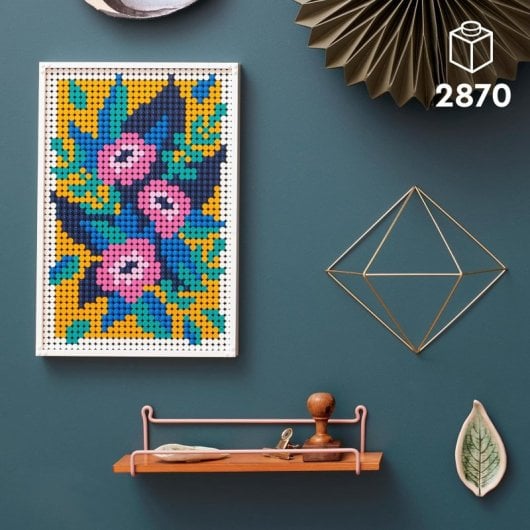 Lego Art Arte Floral