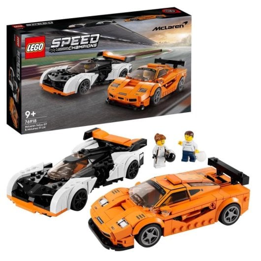 LEGO® Speed ​​Champions 76918 McLaren Solus GT und McLaren F1 LM (581 Teile)