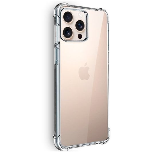 Cool Funda AntiShock Transparente para iPhone 16 Pro Max