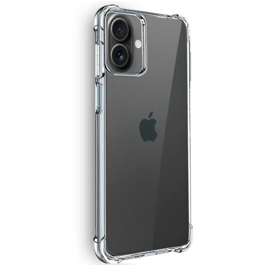 Cool Funda AntiShock Transparente para iPhone 16