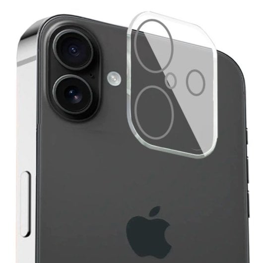 Cool Protector Cristal Templado para Cámara de iPhone 16 / 16 Plus