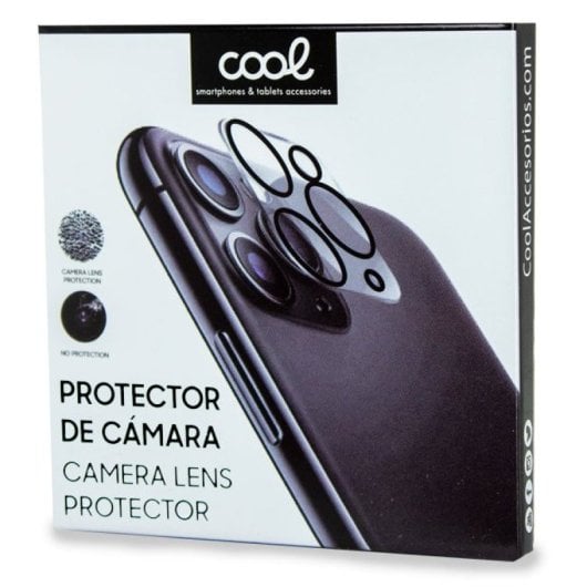 Cool Protector Cristal Templado para Cámara de iPhone 16 Pro / 16 Pro Max