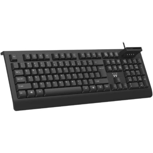 Tastiera spagnola Qwerty USB universale Ewent Ew3286 nera