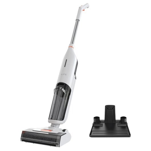 iLife W90 Aspirador Escoba en Seco Y Húmedo Inalámbrica 3 en 1 150W Blanco