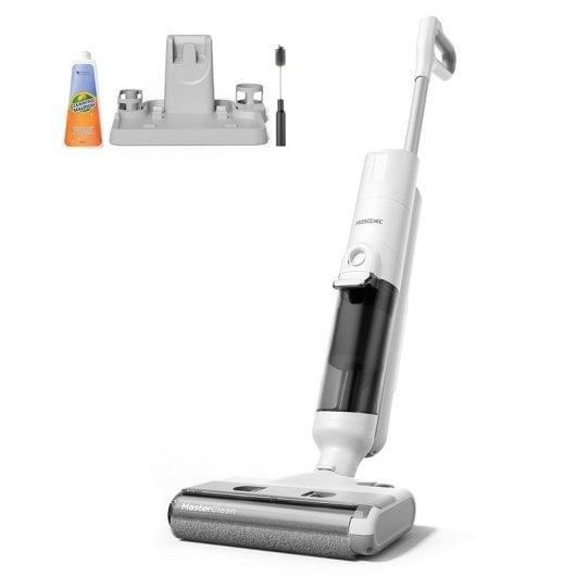 Aspirateur balai et vadrouille sans fil Proscenic F10 Pro blanc